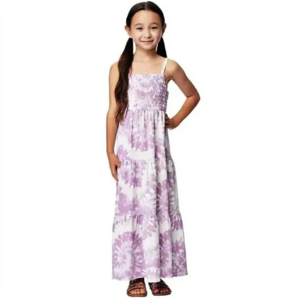 32 Degrees Cool Youth Tie Dye Maxi Dress M (10/12)
